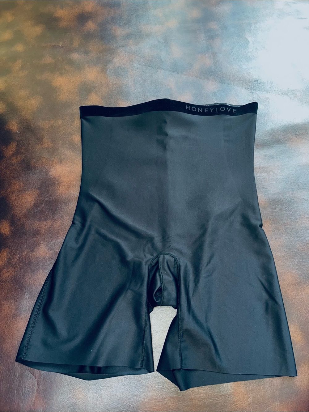 Honeylove No-Show High Waist Shaping Shorts Wore Once Black Flattering SZ 1X